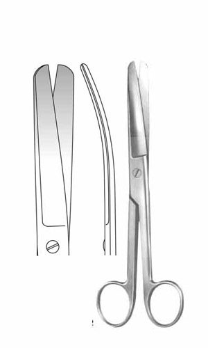 Gynecological Scissors
